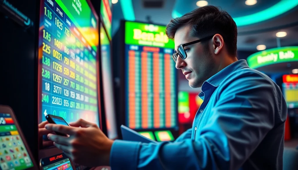 Mengakses diantogel dengan antarmuka digital yang menarik dan detail statistik menarik.