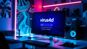 Masuk ke platform dengan antarmuka pengguna virus4d login yang modern dan menarik