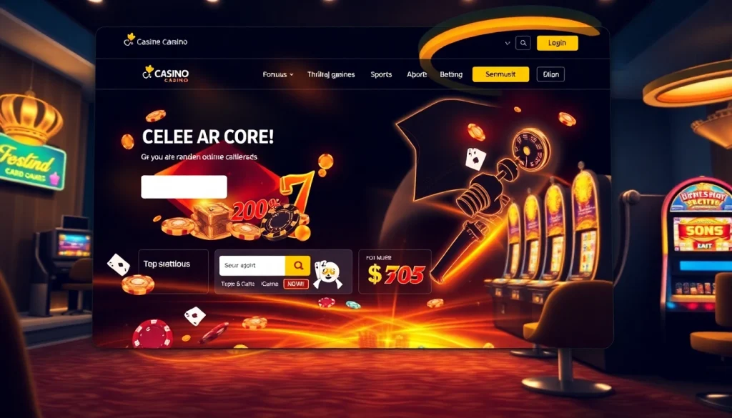 Explore the trusted gaming experience at https://whycazino.com with a vibrant casino interface.