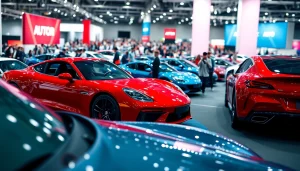 Experience the thrill of the Auto Cars Show featuring stunning vehicles on display.