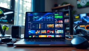 Engaging online betting dashboard of F88BET showcasing diverse gaming options.