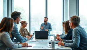 Engaged learners at CareerSprints.com take part in dynamic project management training.