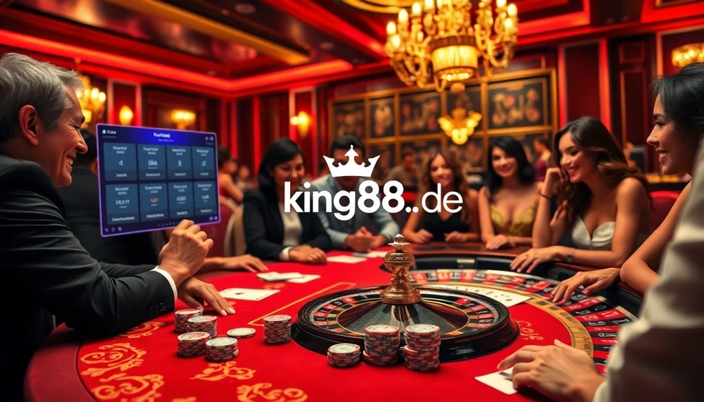 Experience the thrill of online gambling at king88.fast with vibrant casino games and engaging players.