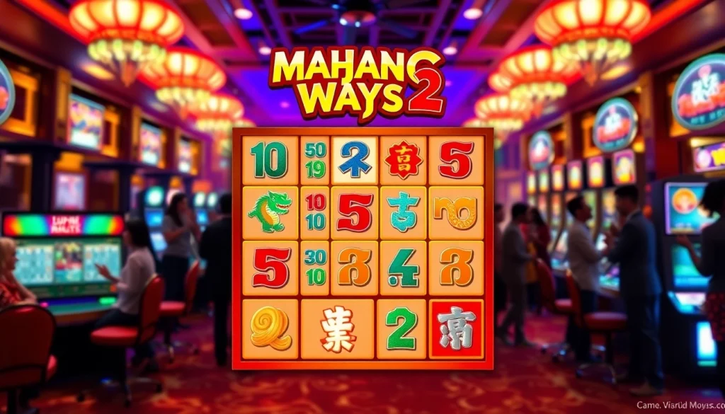 Menangkan jackpot besar di Mahjong Ways 2 dengan simbol berwarna cerah dan antusiasme pemain yang tinggi.