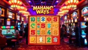 Menangkan jackpot besar di Mahjong Ways 2 dengan simbol berwarna cerah dan antusiasme pemain yang tinggi.