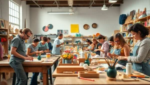 Learn skills in craft training colorado through hands-on experience in a vibrant workshop setting.