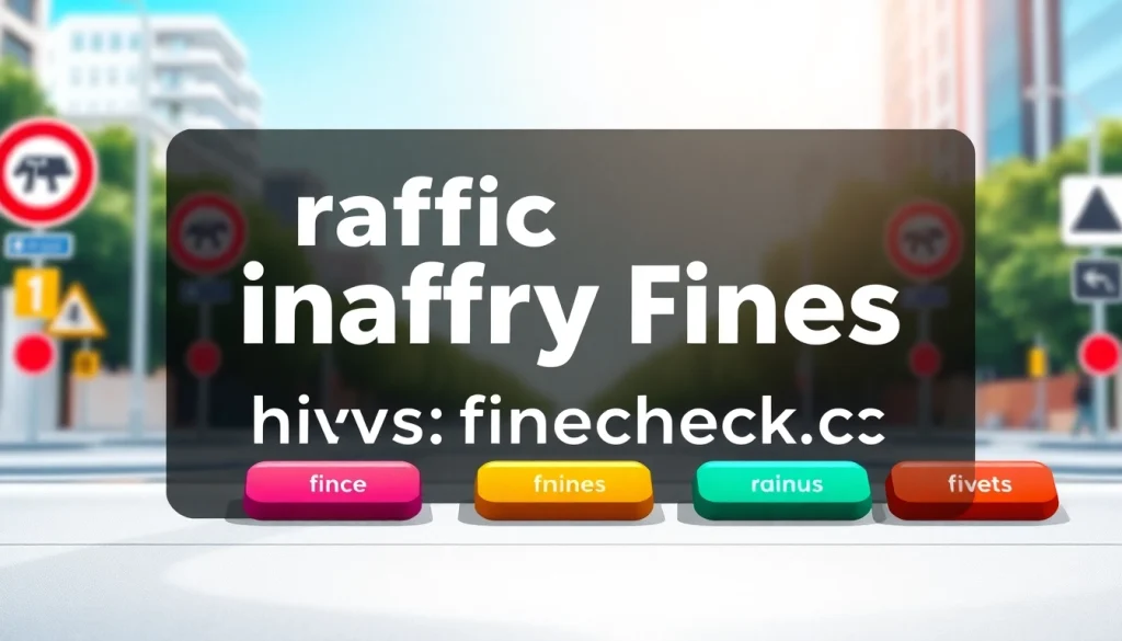 Check Cyprus traffic fines effortlessly using https://finecheck.cy on a modern interface amidst a vibrant urban backdrop.