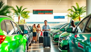 Kuching rent a car hub with friendly staff and well-maintained vehicles at the airport.