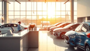 Rent a car Moldova services in a welcoming rental agency setting