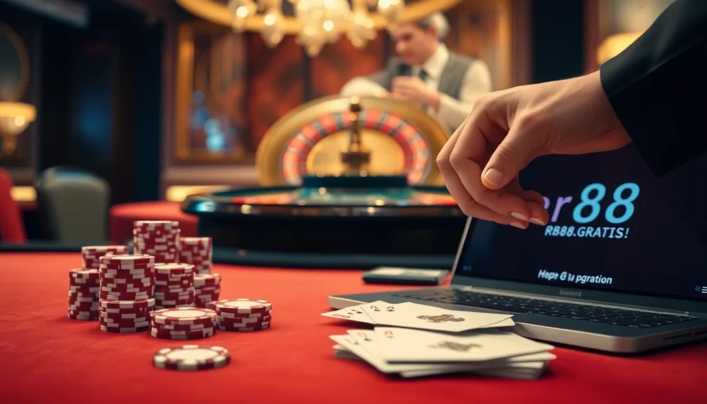 Experience high-stakes poker at https://rr88.gratis/ with professional dealers and luxurious casino setups.