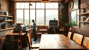 Profitez d'une ambiance chaleureuse au coffee shop frontière espagnole tout en savourant un café délicieux.