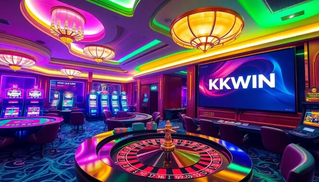 Experience the excitement of casino gaming at https://kkwin.diy/ with vibrant tables and high-stakes action.
