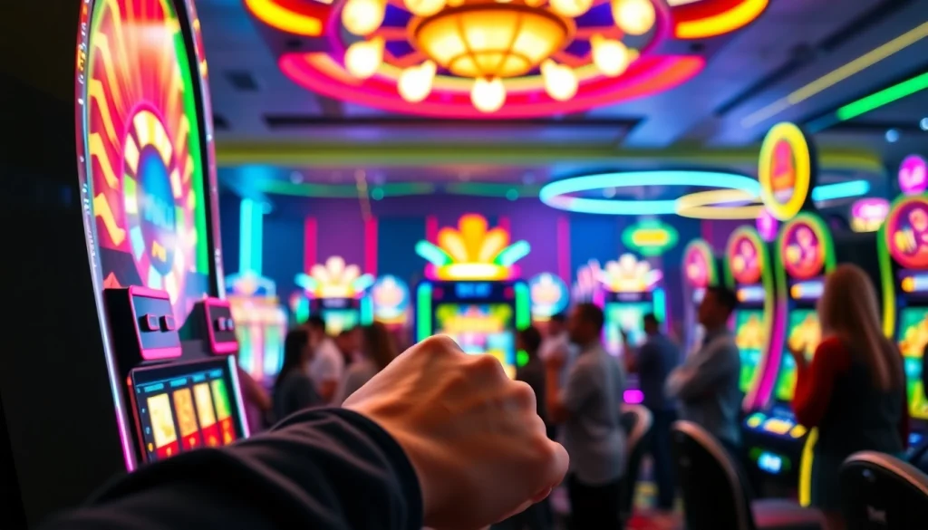 Istana777 memperlihatkan pengalaman bermain slot yang seru di lingkungan kasino yang hidup.