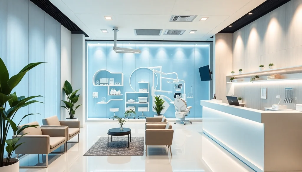 best dental clinic in Malaysia showcasing a serene and modern dental waiting area with professional ambiance