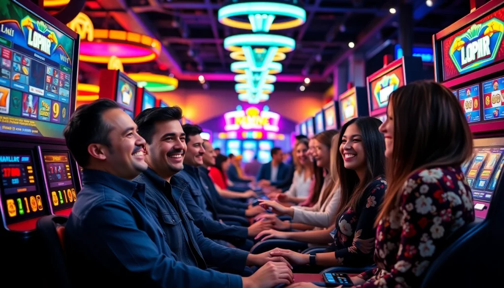 Menang di slot dengan depo 5k dana, pemain larut dalam perayaan di kasino.