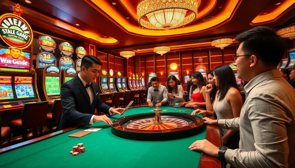 Players winning at the RR88 casino roulette table with vibrant colors and rich textures.
