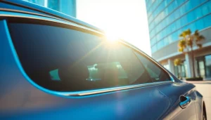 Apply premium window tint near me for better privacy and heat reduction.