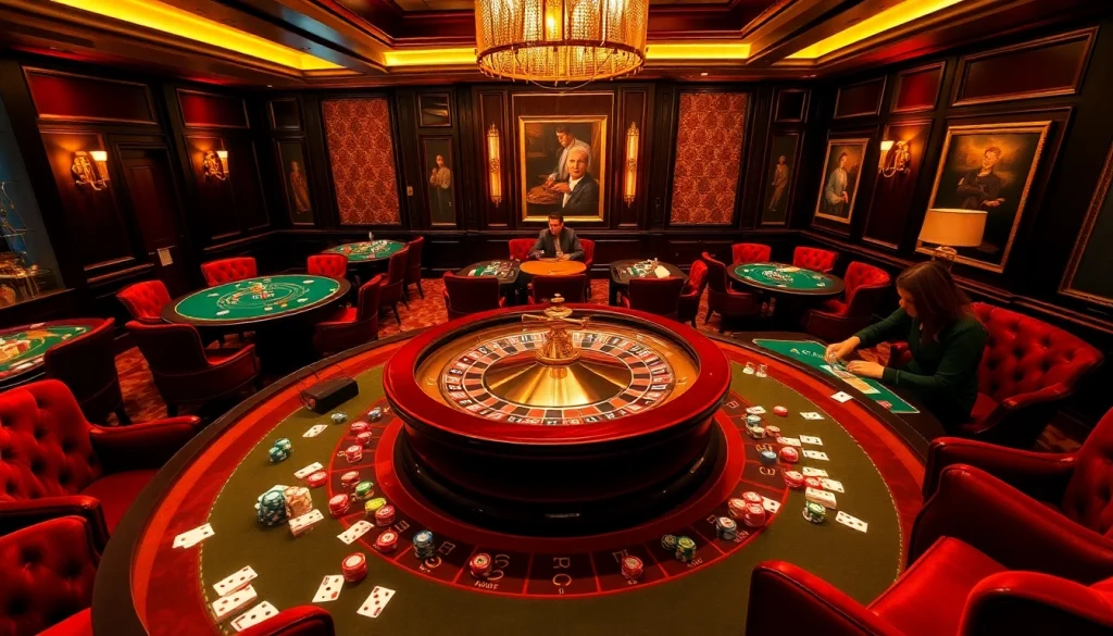 Experience high-stakes action with Man88 at luxurious casino tables filled with excitement.