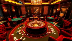 Experience high-stakes action with Man88 at luxurious casino tables filled with excitement.