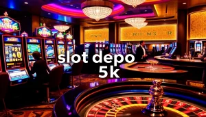 Rasakan sensasi dan kegembiraan di kasino yang meriah dengan opsi Slot Depo 5K yang tersedia.