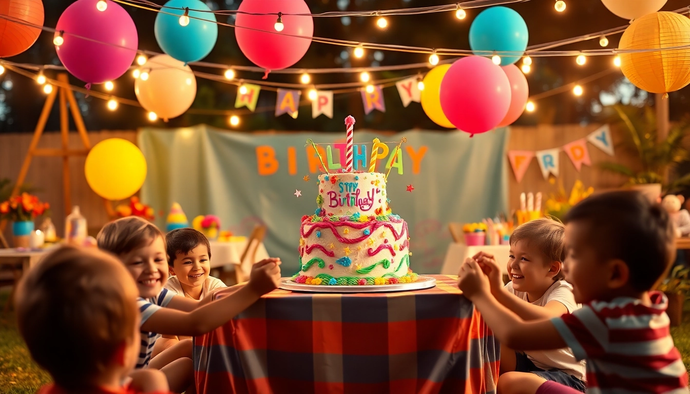 Plan Your Memorable Customizable Birthday Party with Unique Touches
