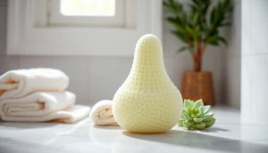 Enhance your bath experience with the best silicone loofah featuring a smooth surface and vibrant colors.