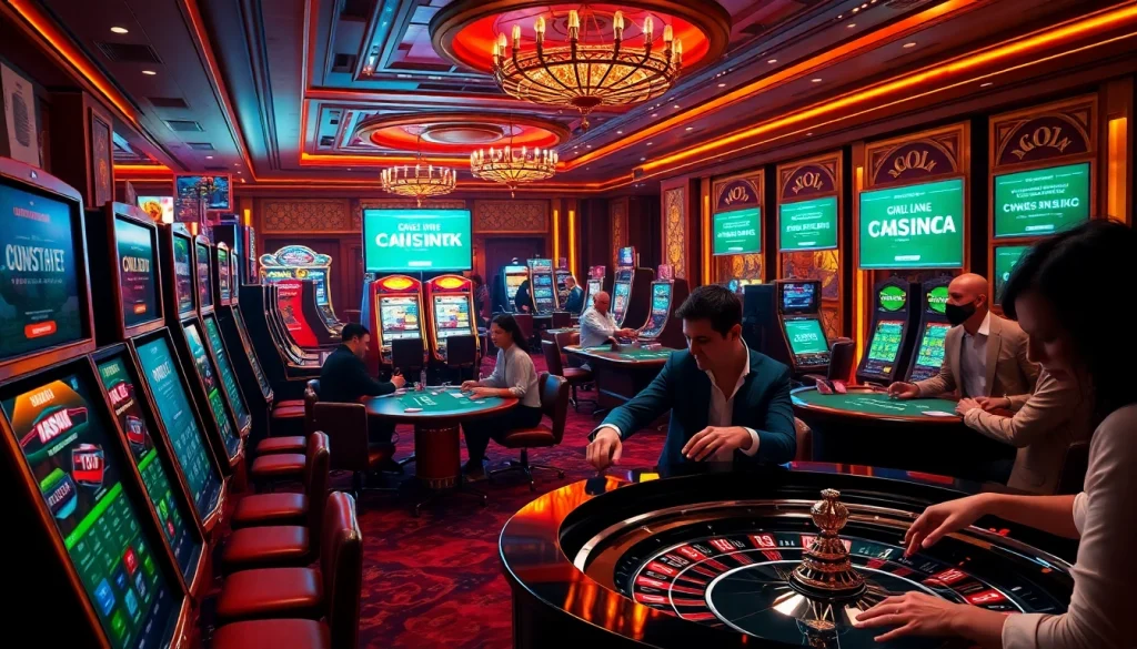 Experience the hidden wiki 2026 within the vibrant chaos of a luxury casino, spotlighting excitement and strategy.