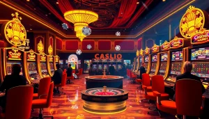 Experience the excitement of winning at idn slot 777 online slots with vibrant casino visuals.