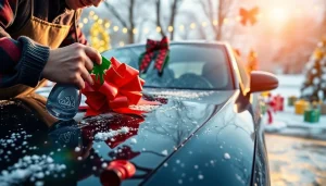 Transform your car with a Christmas car detailing gift that ensures a sparkling finish.