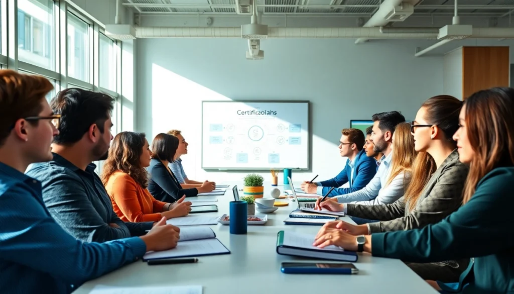 Learn options to get certified in an interactive workshop for professional development.