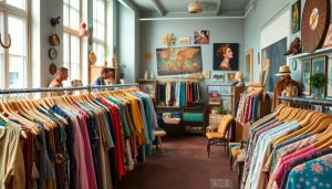 Explore the best vintage shops in Copenhagen with unique decor and vibrant vintage clothing.