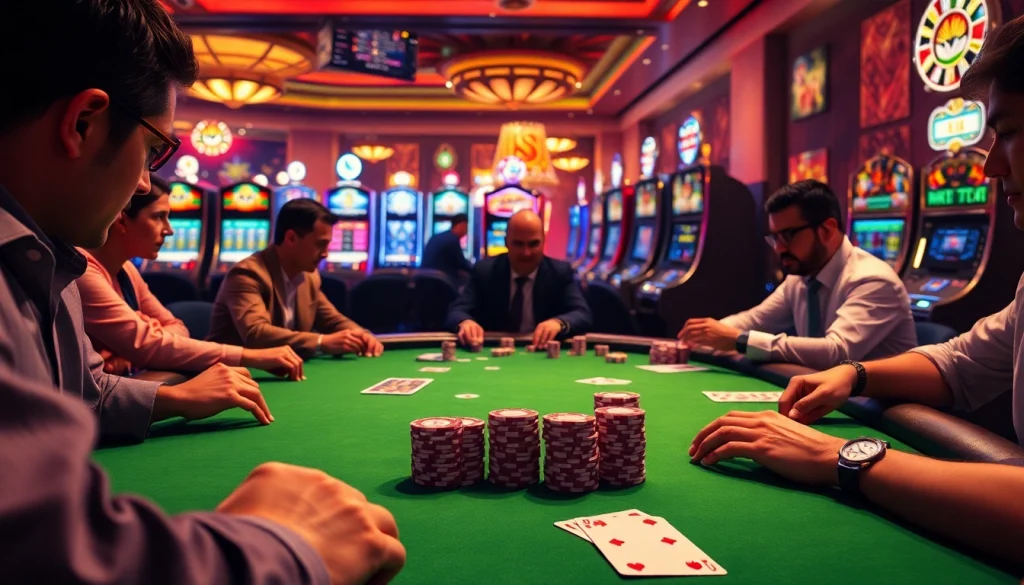 Experience the luxury of high-stakes poker at https://whycazino.com/ with vibrant gameplay and rich casino elements.