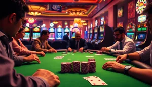 Experience the luxury of high-stakes poker at https://whycazino.com/ with vibrant gameplay and rich casino elements.