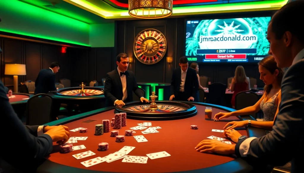 Rasakan ketegangan taruhan tinggi di jmacdonaldphoto.com dengan elemen poker dan kasino yang berwarna-warni.