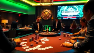 Rasakan ketegangan taruhan tinggi di jmacdonaldphoto.com dengan elemen poker dan kasino yang berwarna-warni.