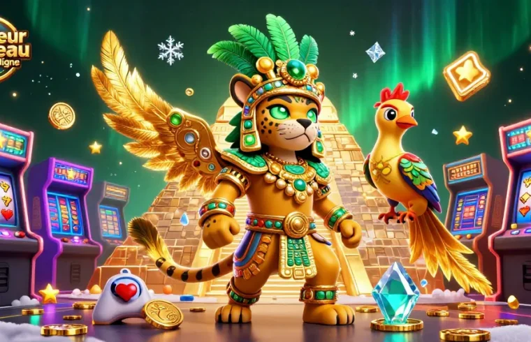 Jouez sur le meilleur nouveau casino en ligne avec des machines à sous scintillantes, un prêtre jaguar et un oiseau quetzal.